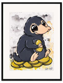 Framed art print Baby Platypus