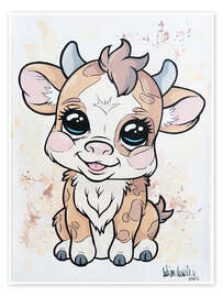 Poster Baby Cow