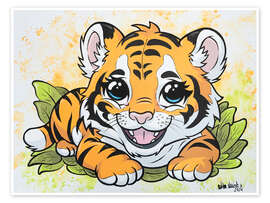 Poster Baby Tiger