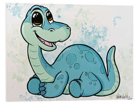 Quadro em PVC Baby Dino