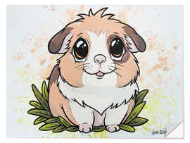 Wall sticker Baby guinea pigs