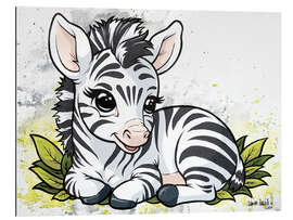 Gallery print Baby Zebra