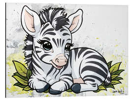 Magnettafel Baby Zebra