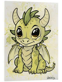 Acrylic print Little Dragon