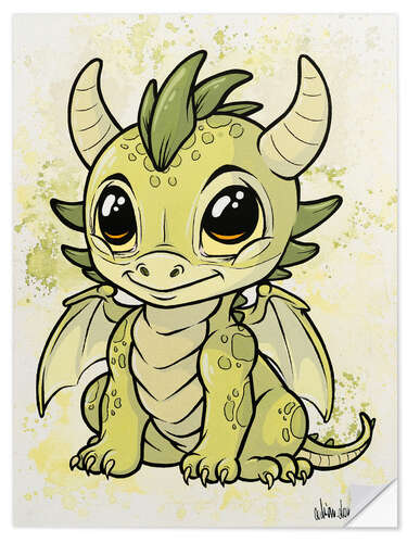 Wall sticker Little Dragon