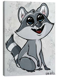 Canvas print Little raccoon