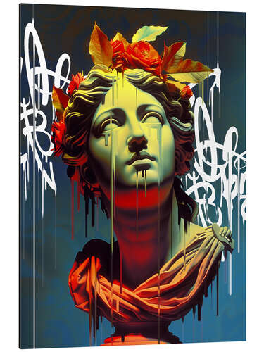 Aluminium print Vandal Iris