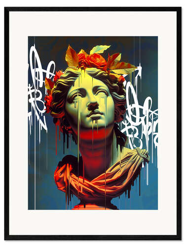 Stampa artistica con cornice Vandal Iris