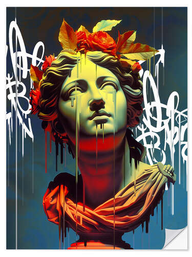 Wandsticker Vandal Iris