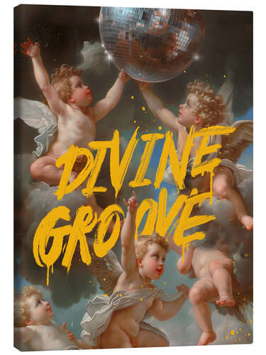 Canvas print Divine Groove