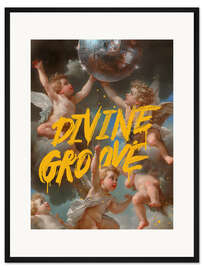 Gerahmter Kunstdruck Divine Groove