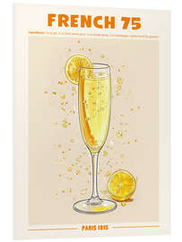 Foam board print French 75, Paris 1915