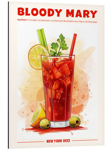 Aluminium print Bloody Mary, New York 1923