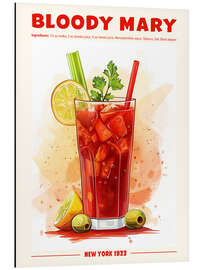 Aluminium print Bloody Mary, New York 1923