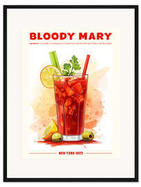 Gerahmter Kunstdruck Bloody Mary, New York 1923