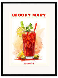 Kehystetty taidepainatus Bloody Mary, New York 1923