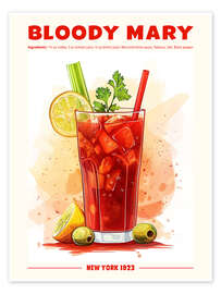 Poster Bloody Mary, New York 1923