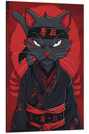 Magnettafel Kimono-Katze