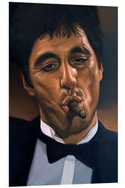 Foam board print Scarface