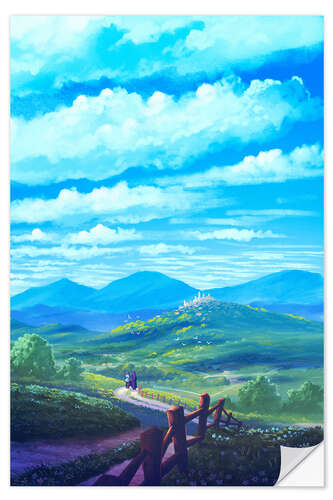 Vinilo para la pared The Journey