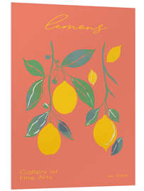 Foam board print Lemons