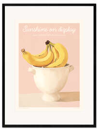 Framed art print Sunshine on display