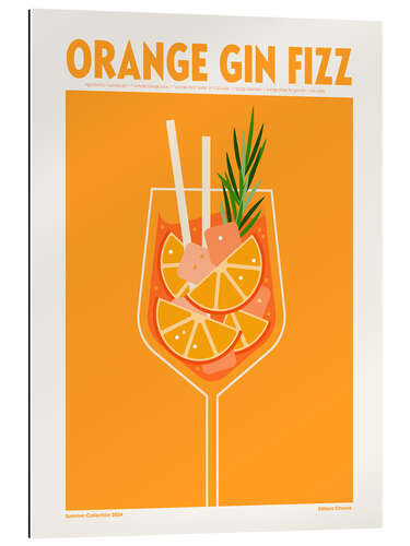 Gallery Print Orange Gin Fizz