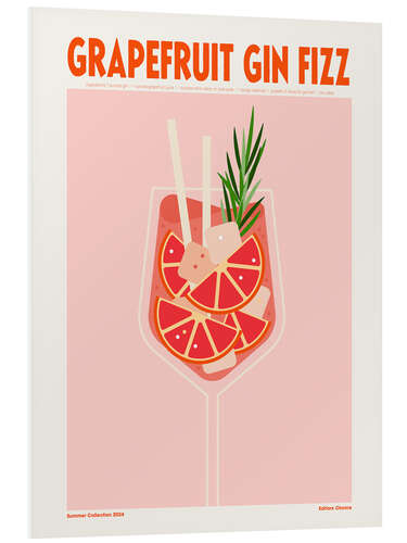 Bilde på skumplate Grapefruit Gin Fizz