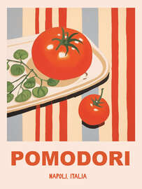 Magnettafel Pomodori, Napoli
