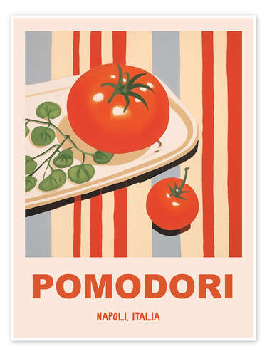 Poster Pomodori, Napoli