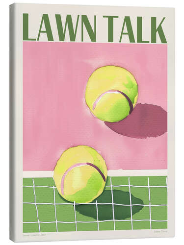 Lienzo Lawn Talk