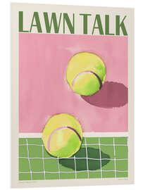 Foam board print Lawn Talk