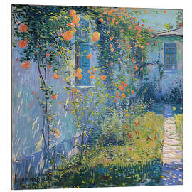 Magnettafel Dorfgarten