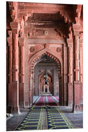 Foam board print Corridor, Jama Masjid, India