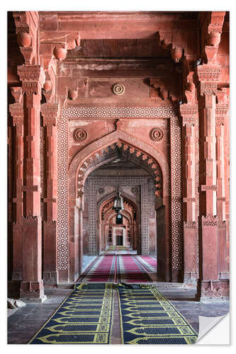 Muursticker Corridor, Jama Masjid, India