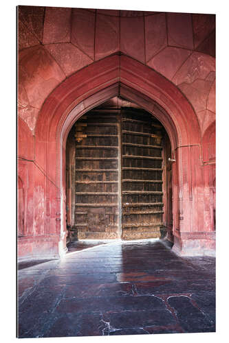 Gallery print Entrance to the mosque, Delhi, India