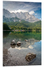 Acrylic print Eibsee