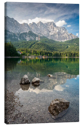 Leinwandbild Eibsee