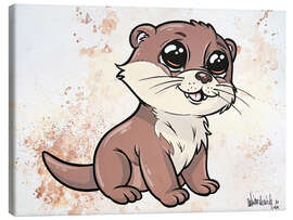 Canvas print Little Otter