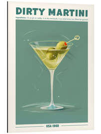 Magnettafel Dirty Martini, USA 1960