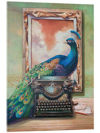Tableau en verre acrylique The Beauty of words