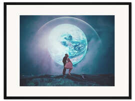 Gerahmter Kunstdruck Two Million Years From Yesterday