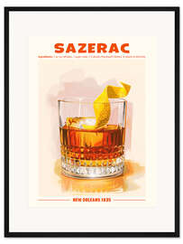 Gerahmter Kunstdruck Sazerac, New Orleans 1835