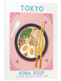 Foam board print Tokyo Soba Soup