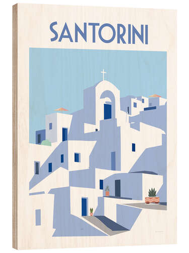 Puutaulu Santorini III