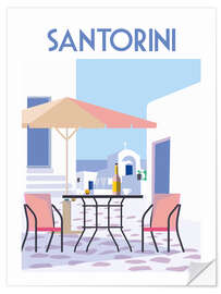 Wall sticker Santorini II