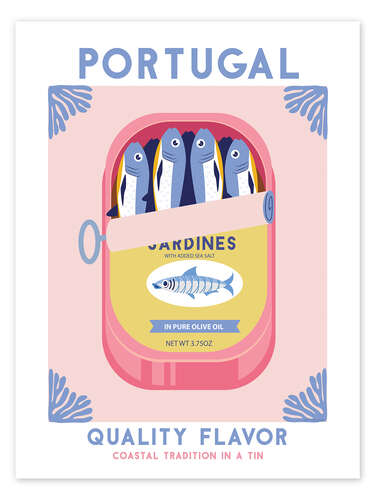 Poster Portugal Quality Flavor