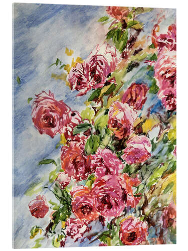 Stampa su vetro acrilico Roses