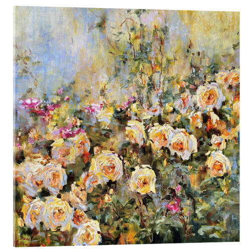 Akryylilasitaulu Tea Roses