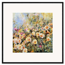 Framed art print Tea Roses